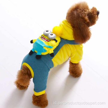 Pakaian hewan peliharaan jumpsuit Doggy Fashion